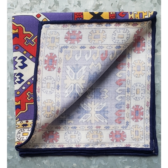 34. J.Crew Wool challis pocket square - Picture 3 of 4